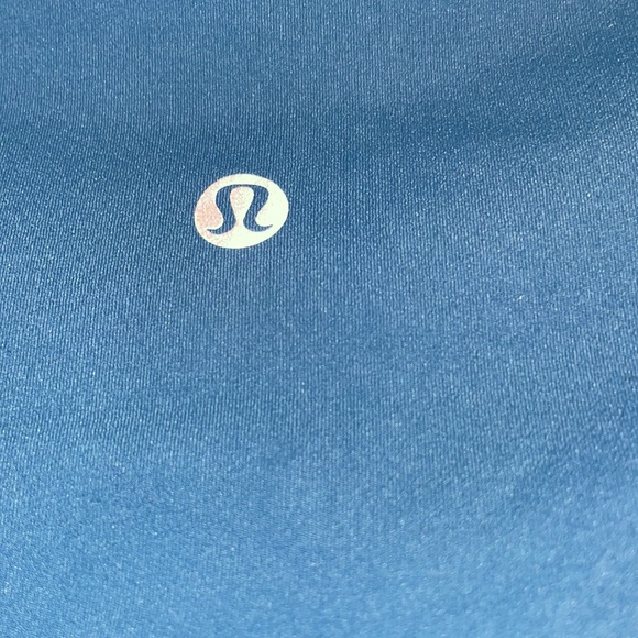 Lululemon Athletica size 12 yoga pants in dramatic blue. Worn a couple of times - Picture 7 of 9